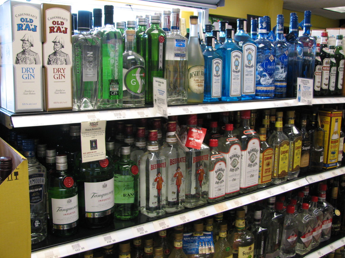 Taxfree sprit gin