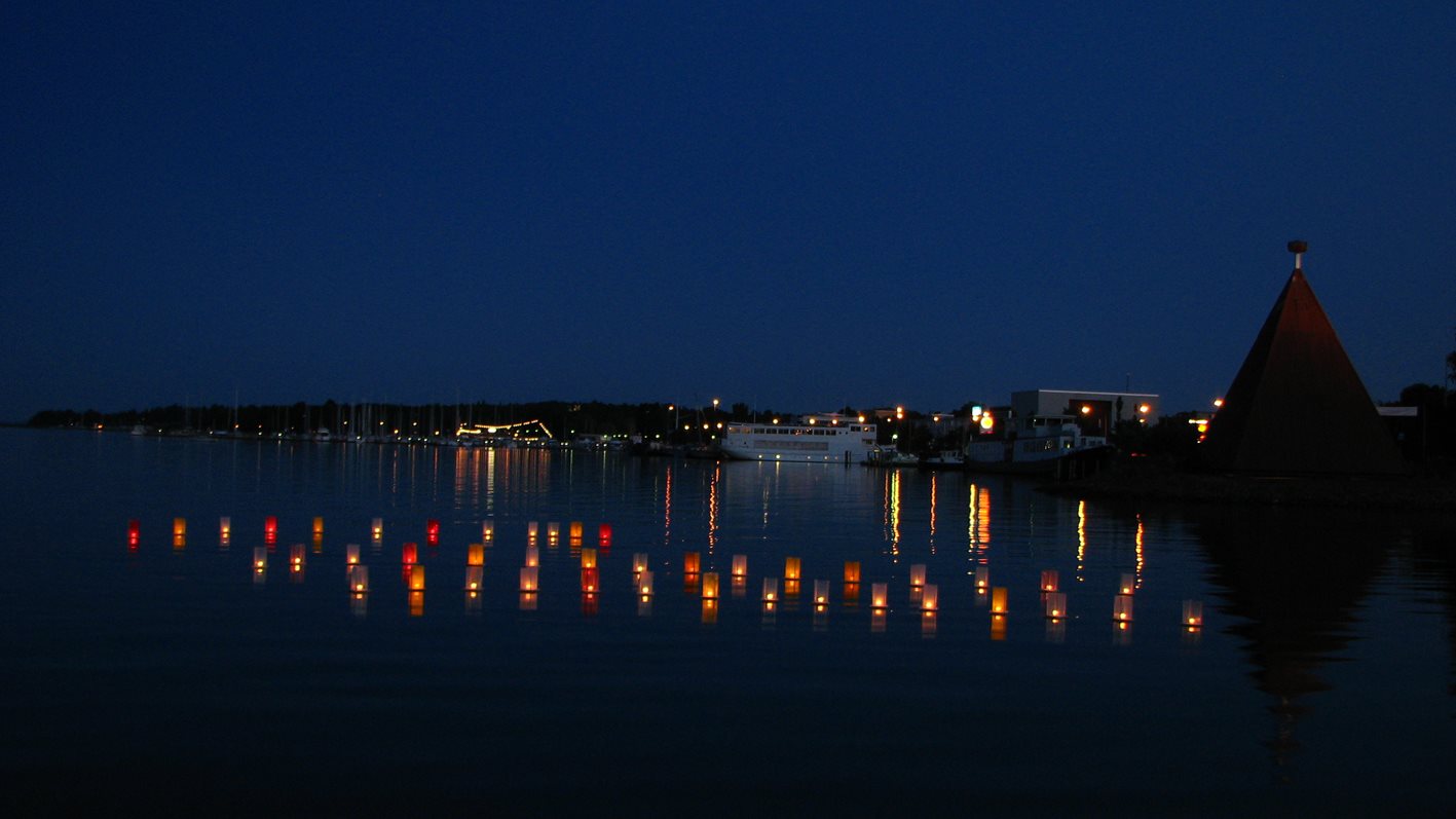 Hiroshima-afton i Sjökvarteret